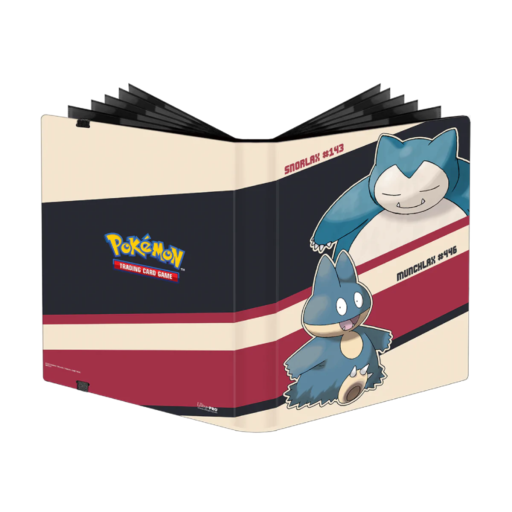 Binder: Pokemon Snorlax & Munchlax 9 Pocket PRO Portfolio