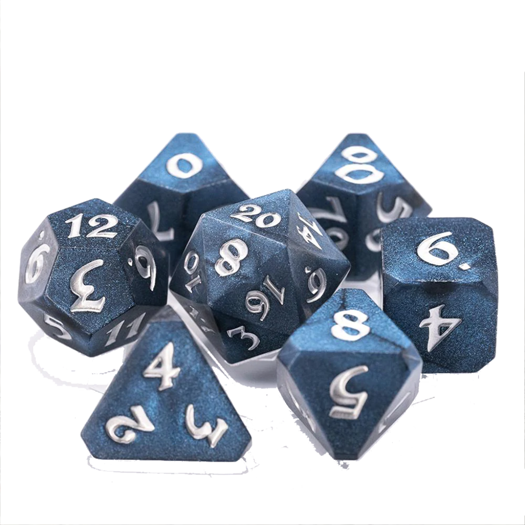 DHD RPG Dice Set Avalore Enchanted Chiaroscuro