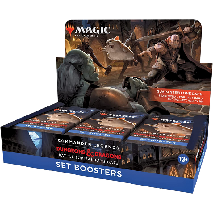MTG Commander Legends Battle for Baldur's Gate Set Booster Box (18 Booster Packs)