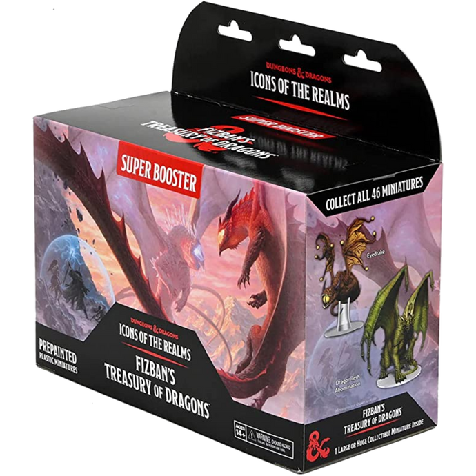 DND Icons of the Realms Set 22 Fizban's Treasury of Dragons Super Booster Box