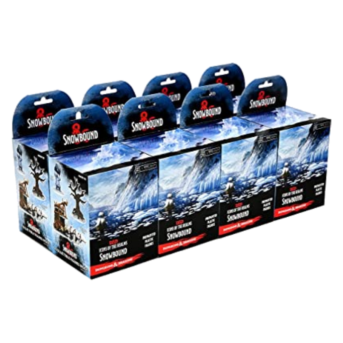 DND Icons of the Realms Set 19 Snowbound Brick (8 Booster Boxes)