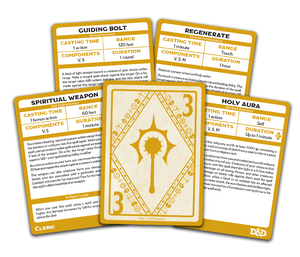DND 5E Spellbook Cards Cleric