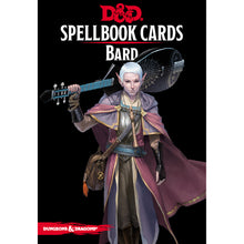 Load image into Gallery viewer, DND 5E Spellbook Cards Bard