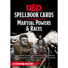 Load image into Gallery viewer, DND 5E Spellbook Cards Martial Powers and Races