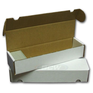 Cardboard Storage Box 1 Row  800 Count