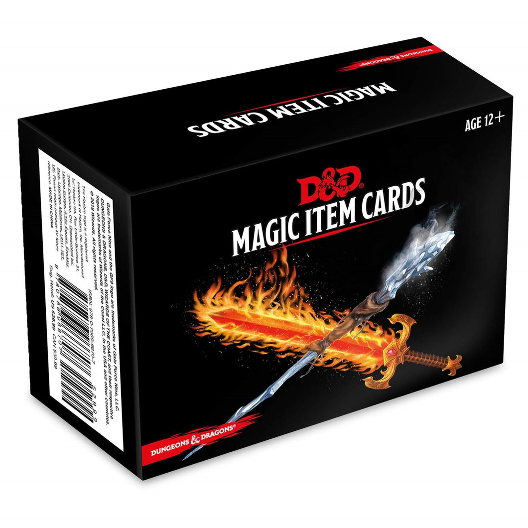 DND 5E Magic Item Cards Deck