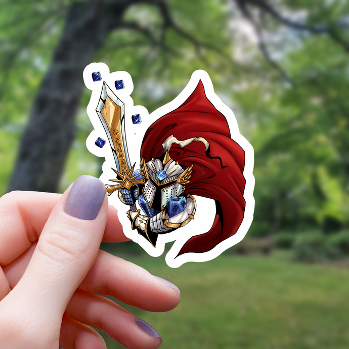 Sticker: Hit Dice Paladin Tabletop RPG