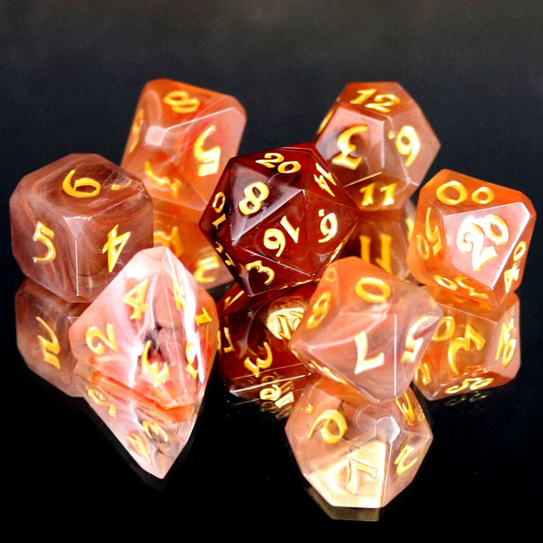 DHD RPG Dice Set Avalore Jaspers Game Day 2022