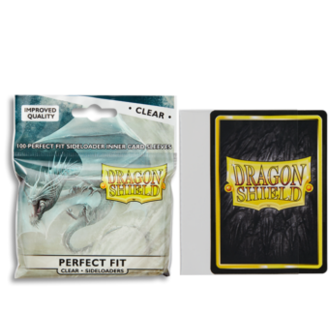 Dragon Shield 100 Pack Perfect Fit Sideloaders Clear