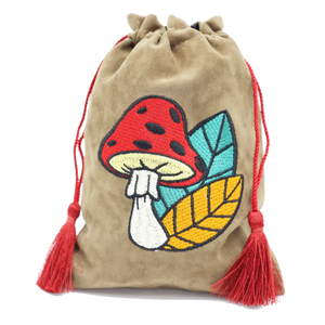 FBG Dice Bag - Mushroom & Leaf