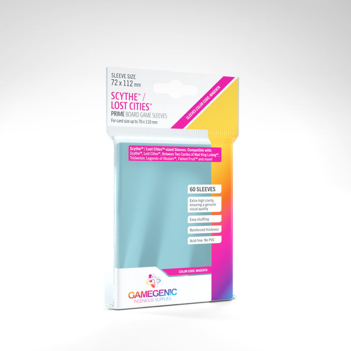 Prime Board Game Sleeves Scythe/Lost Cities