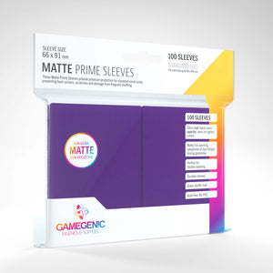Matte Prime Sleeves Purple