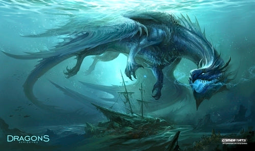 Playmat: Dragon from the Depths