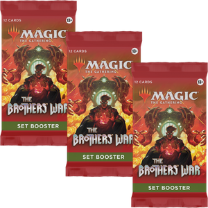 MTG The Brothers' War Set Booster Pack x3