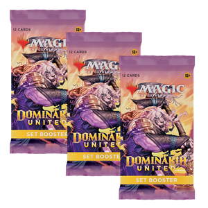 MTG Dominaria United Set Booster Pack x3