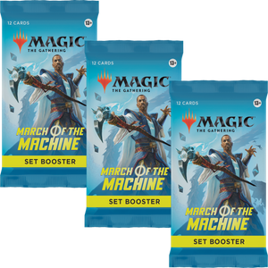 MTG March of the Machine Set Booster Pack x3