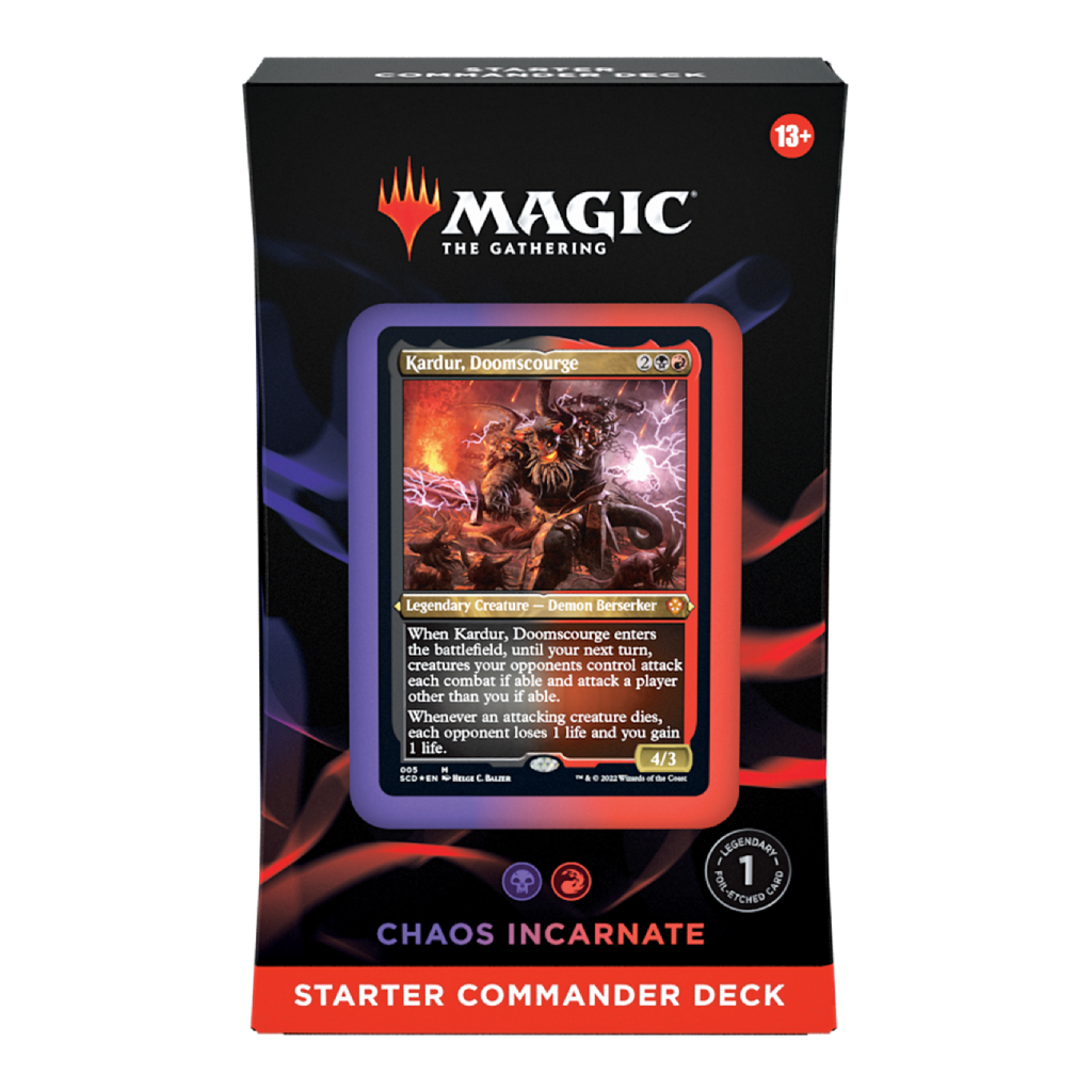 chaos mtg cards MTG Starter Commander Deck