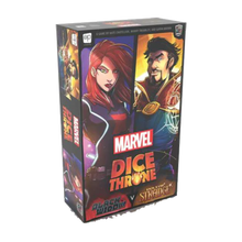 Load image into Gallery viewer, Dice Throne Marvel 2 Hero Box (Black Widow, Doctor Strange)