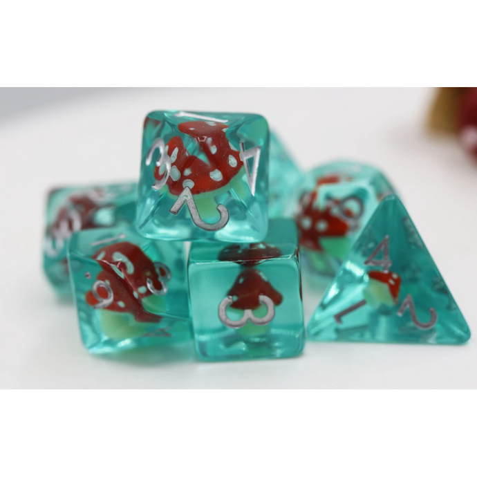 FBG RPG Dice Set Power Up Mushroom