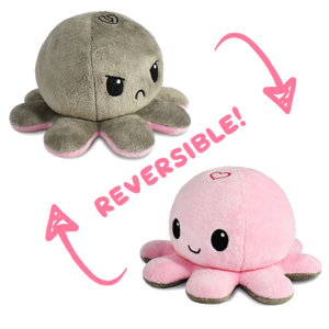 Plush: Reversible Octopus [Love + Hate]