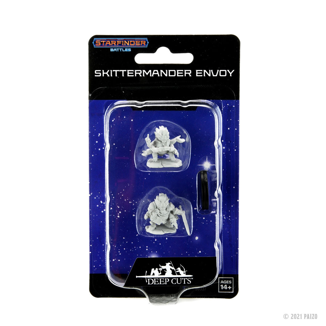 Starfinder Deep Cuts Unpainted Miniatures Skittermander Envoy