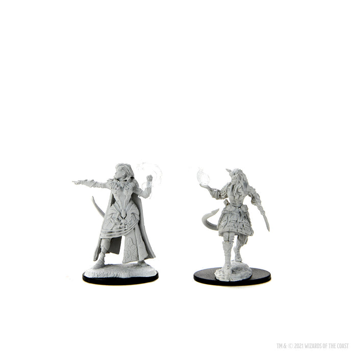 DND Nolzur's Marvelous Unpainted Miniatures W15 Tiefling Sorcerer Female