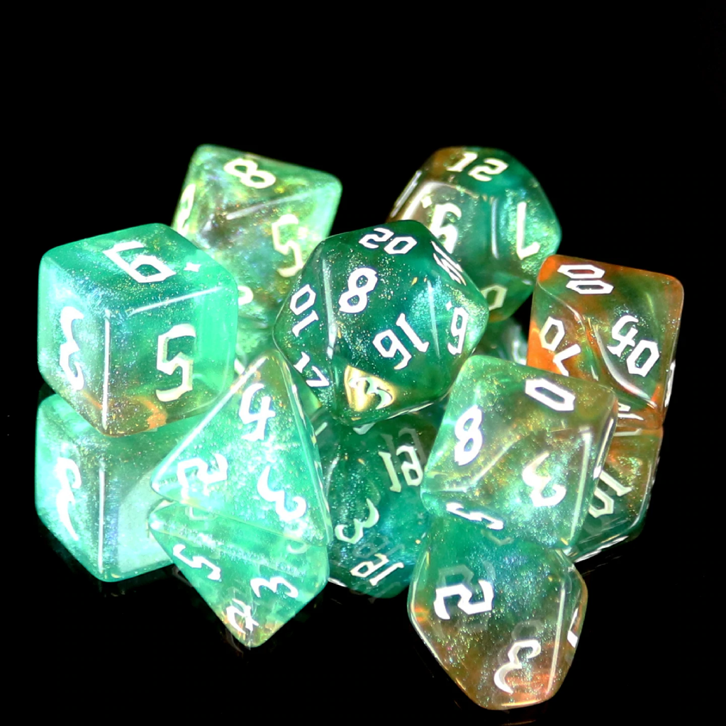 DHD RPG Dice Set Tranquil World