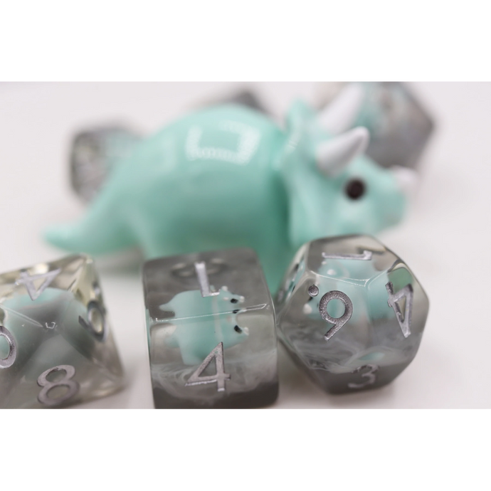 FBG RPG Dice Set Baby Triceratops