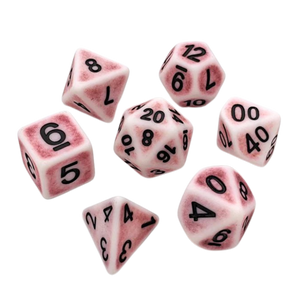 DHD RPG Dice Set Ancient Pink