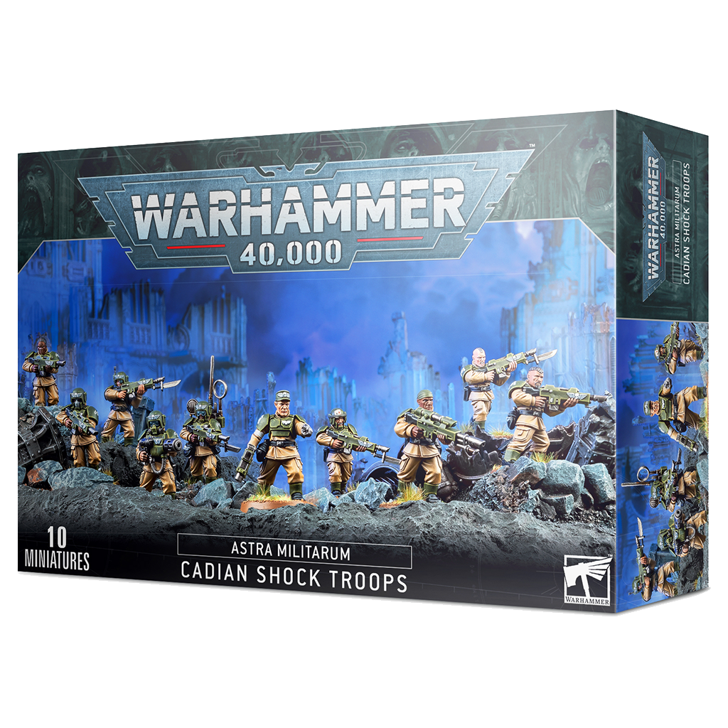 Warhammer 40K Astra Militarium Cadian Shock Troops