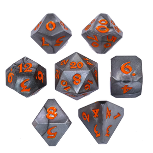 DHD RPG Dice Set Forge Fire