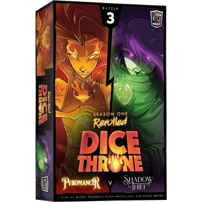 Dice Throne Season 1 - Box 3 Pyromancer vs Shadow Thief