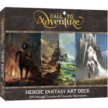 Load image into Gallery viewer, Call to Adventure: Heroic Fantasy Art Deck