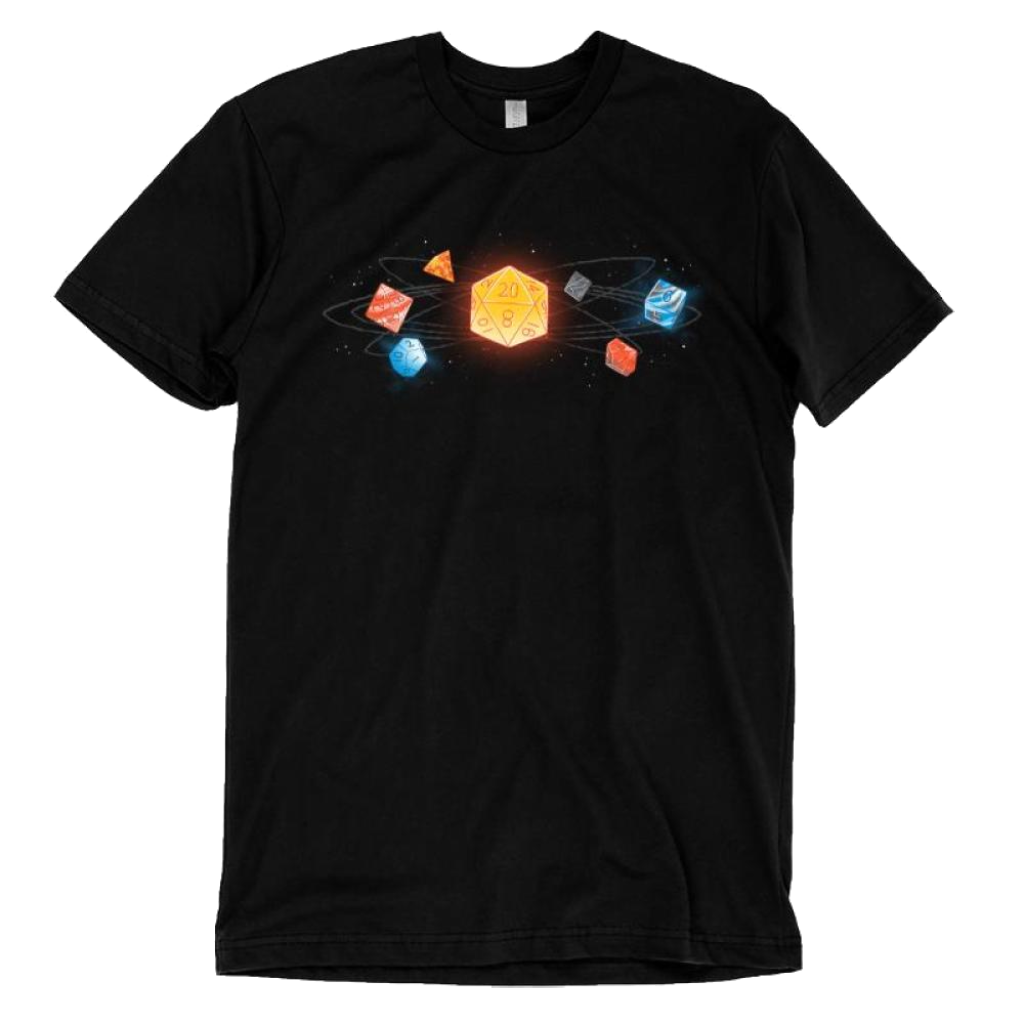 Shirt: D20 Solar System Men's XL