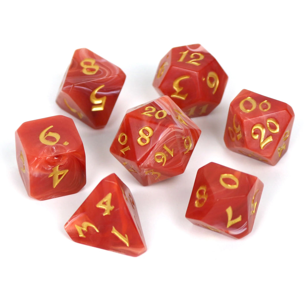 DHD RPG Dice Set Avalore Jaspers Game Day 2021