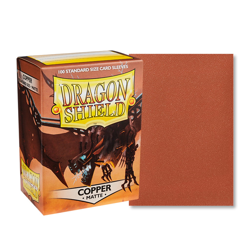 Dragon Shield 100 Pack Matte Copper