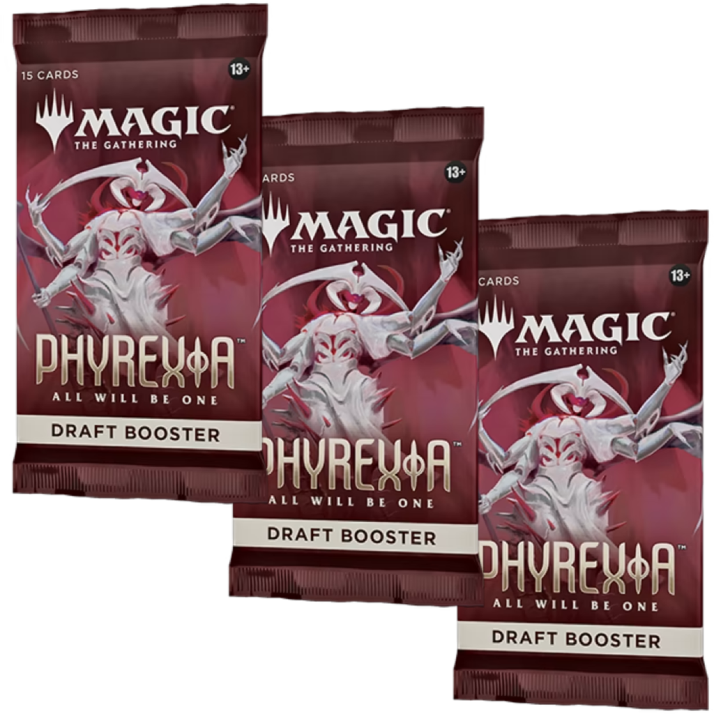 MTG Phyrexia All Will Be One Draft Booster Pack x3