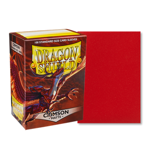 Dragon Shield 100 Pack Matte Crimson