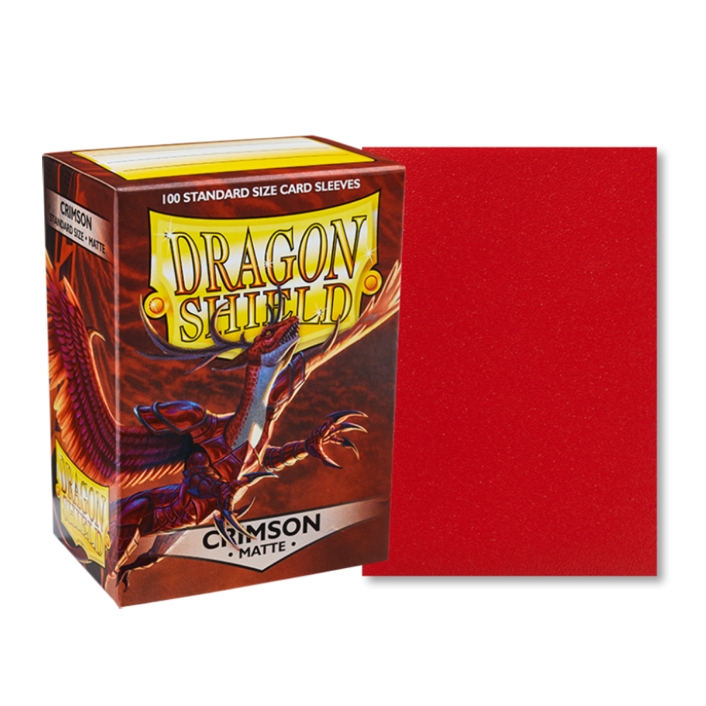 Dragon Shield 100 Pack Matte Crimson