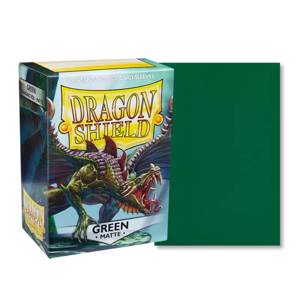 Dragon Shield 100 Pack Matte Green