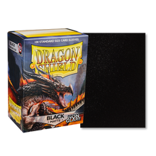 Load image into Gallery viewer, Dragon Shield 100 Pack Non Glare Matte Black