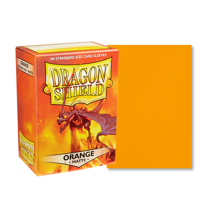 Dragon Shield 100 Pack Matte Orange