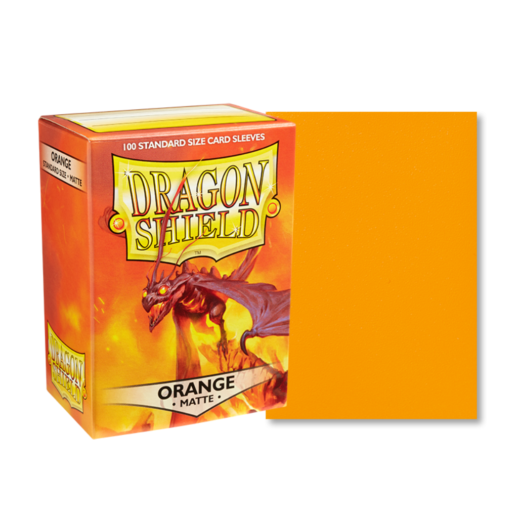 Dragon Shield 100 Pack Matte Orange