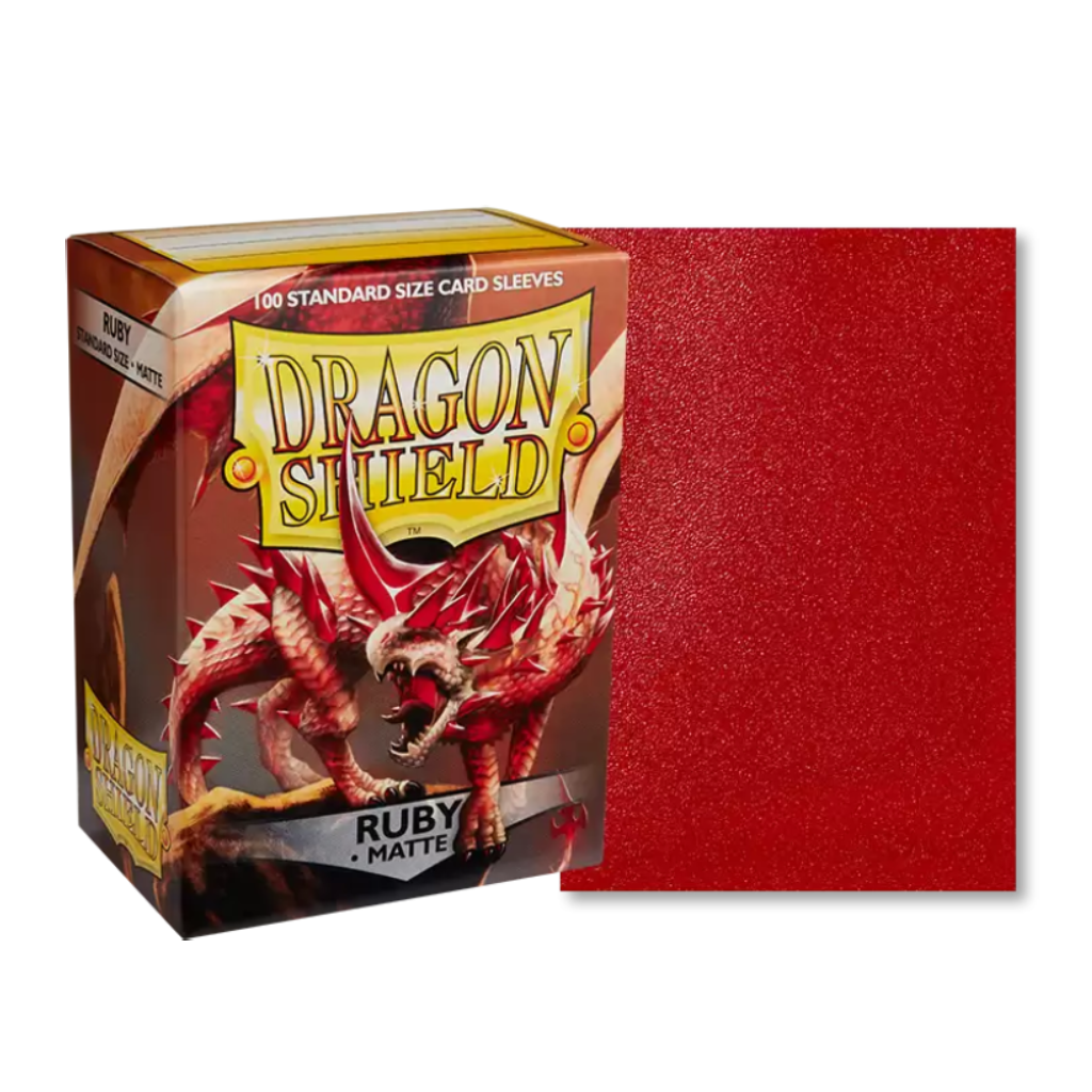 Dragon Shield 100 Pack Matte Ruby