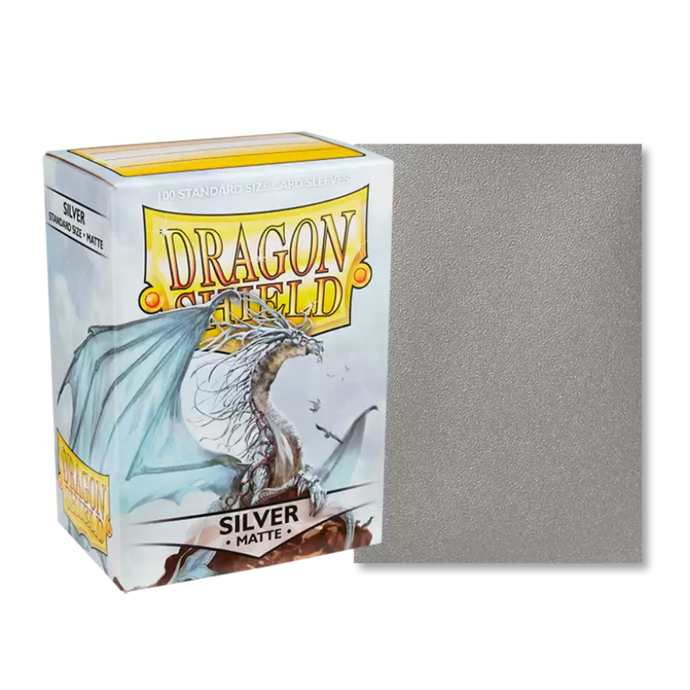 Dragon Shield 100 Pack Matte Silver