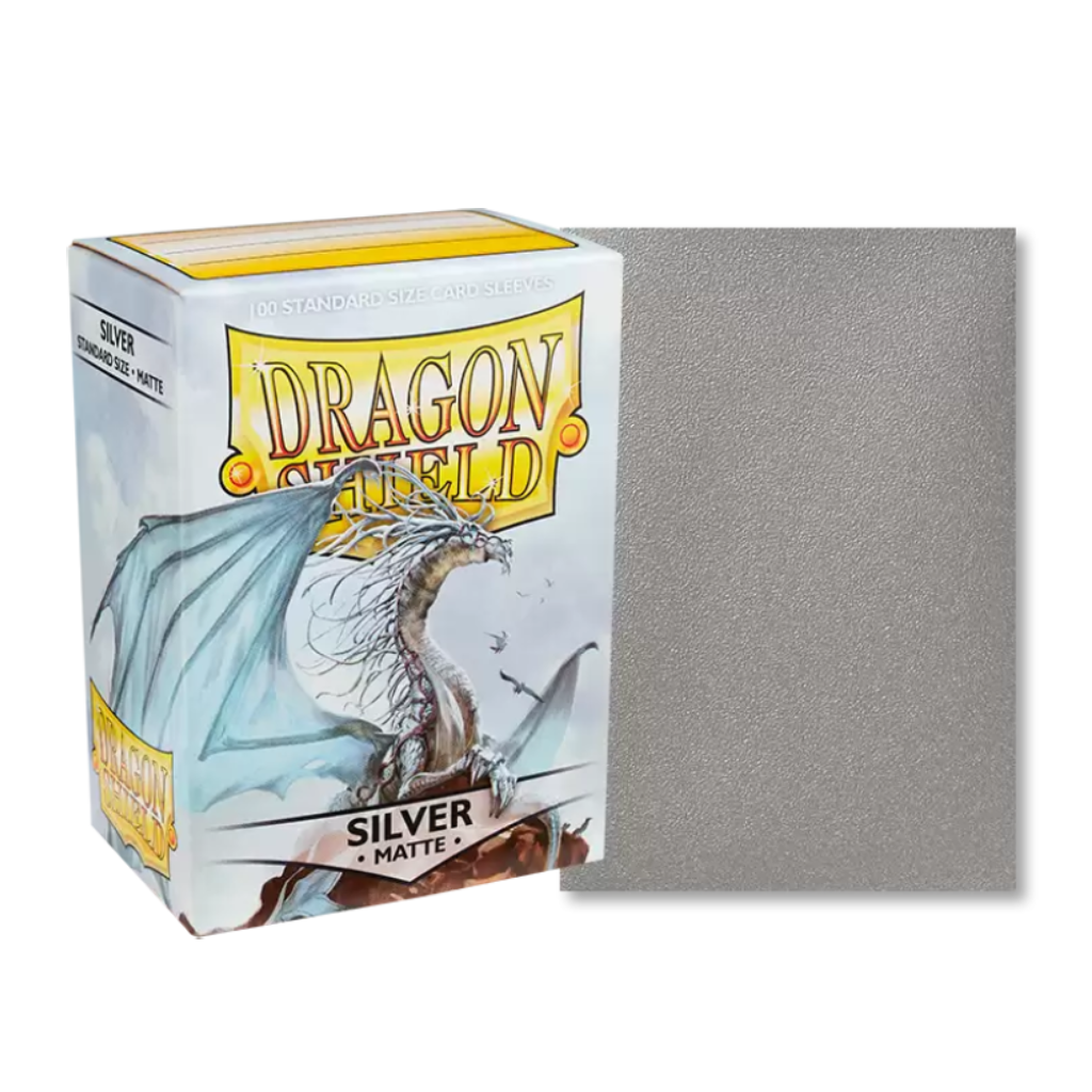 Dragon Shield 100 Pack Matte Silver