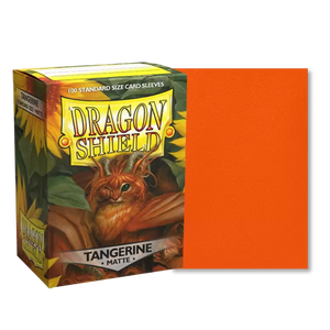 Dragon Shield 100 Pack Matte Tangerine