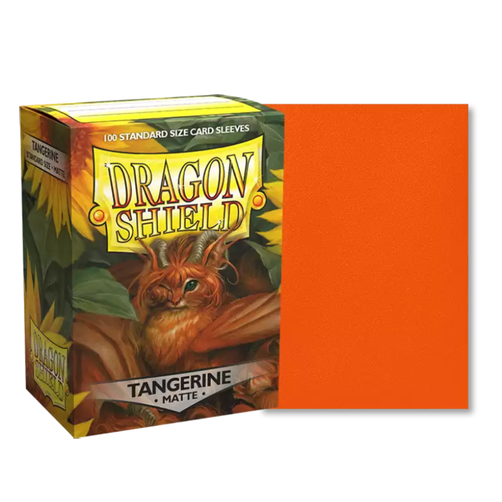 Dragon Shield 100 Pack Matte Tangerine