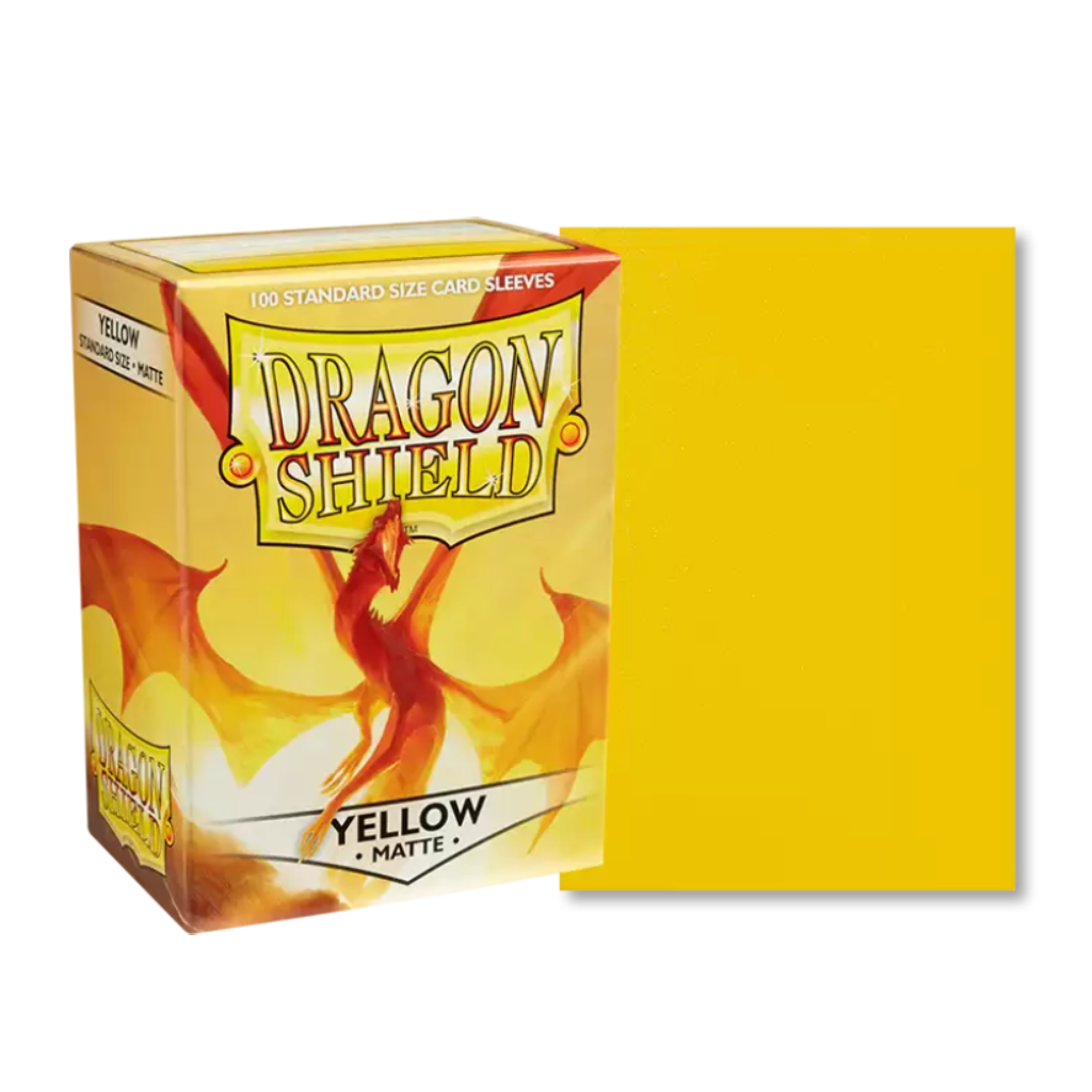 Dragon Shield 100 Pack Matte Yellow