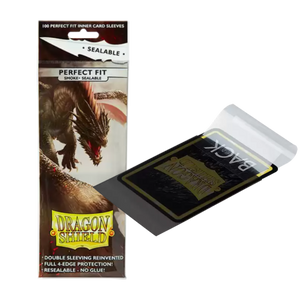 Dragon Shield 100 Pack Perfect Fit Sealable Smoke – Halcyon Games